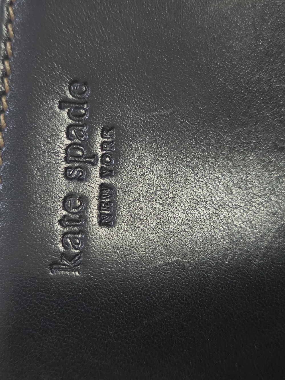 kate spade Black Leather Tote Bag - Picture 6 of 7